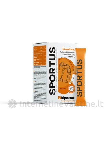 HIPOCRAT Sportus geriamasis tirpalas N14, 14 vnt. | internetinevaistine.lt