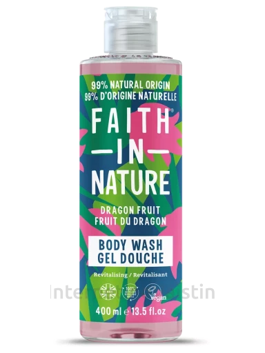 FAITH IN NATURE Dragon Fruit dušo gelis, 400 ml, Vnt | internetinevaistine.lt