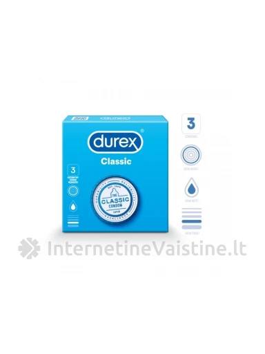 PREZ. DUREX EXTRA SAFE N3, 3 vnt. | internetinevaistine.lt