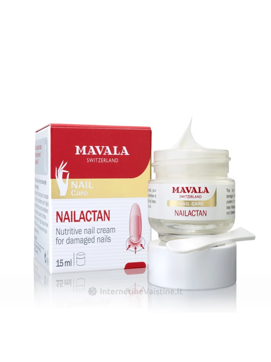 MAVALA kremas rankoms Nailactan Jar maitin., 15 ml, Vnt | internetinevaistine.lt
