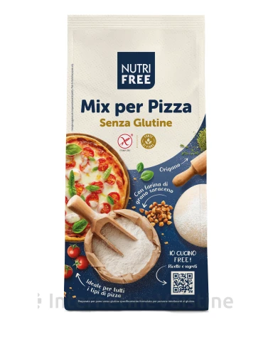 NUTRIFREE MIX PER PIZZA - miltai picai be glitimo, 1kg | internetinevaistine.lt