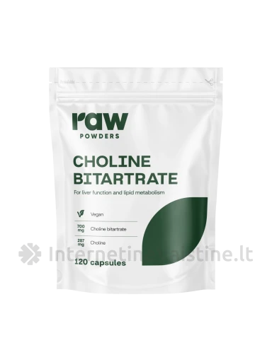 Cholino Bitartratas (700 mg 120 kapsulių), N1 | internetinevaistine.lt