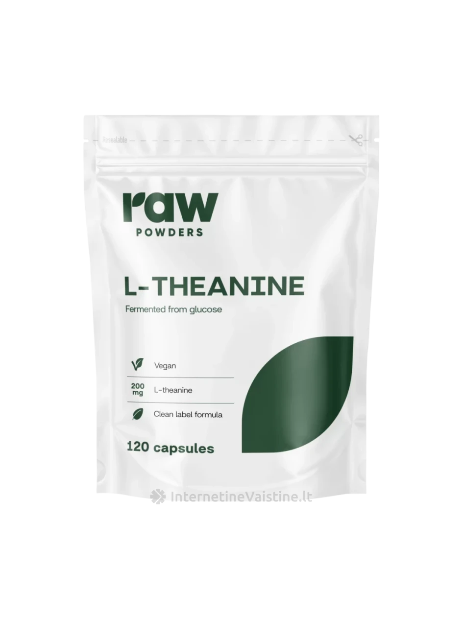 L-teaninas (200 mg 120 kapsulių), N1 | internetinevaistine.lt