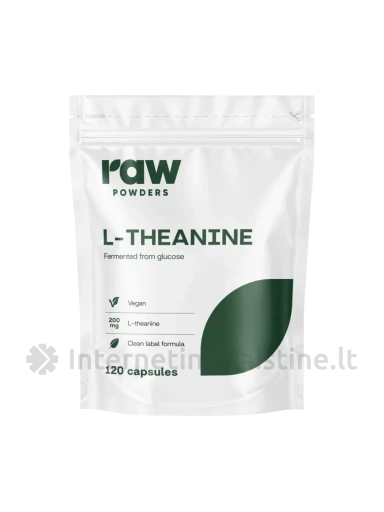 L-teaninas (200 mg 120 kapsulių), N1 | internetinevaistine.lt