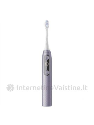 DREAME E10F, elektrinis dantų šepetėlis, violetinis, +6vnt galvučių | internetinevaistine.lt