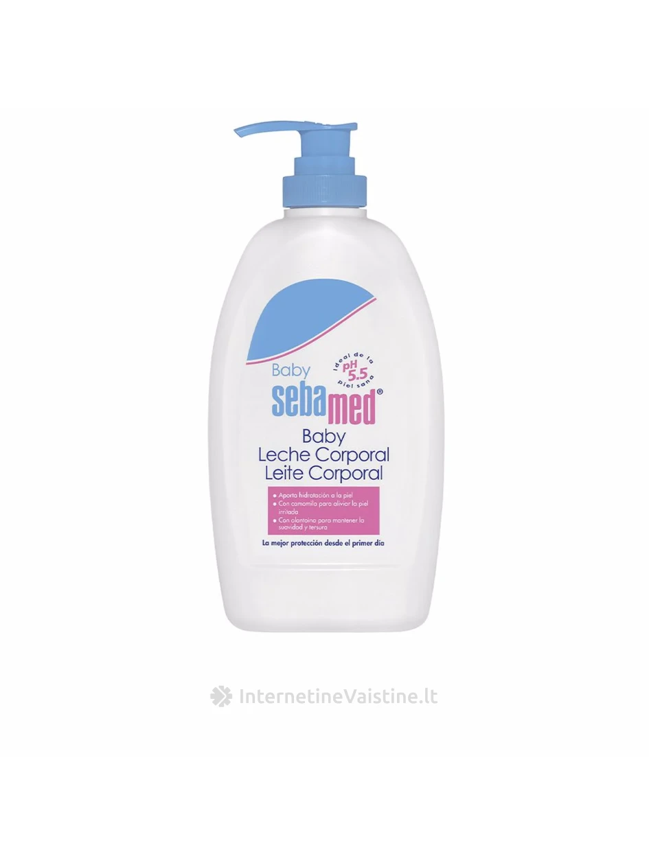 SEBAMED BABY švelnus kūno losjonas kūdikiams ir vaikams, 400 ml, 400 ml | internetinevaistine.lt