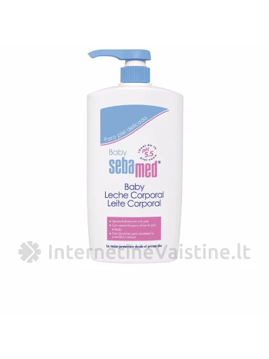 SEBAMED BABY švelnus kūno losjonas kūdikiams ir vaikams, 750 ml, 750 ml | internetinevaistine.lt