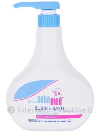 SEBAMED BABY vonios putos vaikams, 1000 ml | internetinevaistine.lt