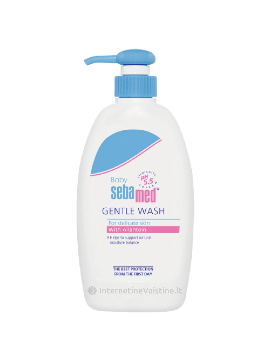 SEBAMED BABY švelnus prausiklis kūdikiams ir vaikams, 1000 ml, 1000 ml | internetinevaistine.lt