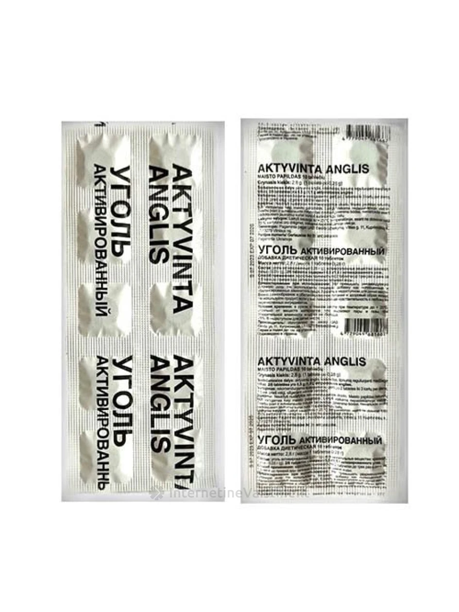 Aktyvinta anglis, 10 tab | internetinevaistine.lt