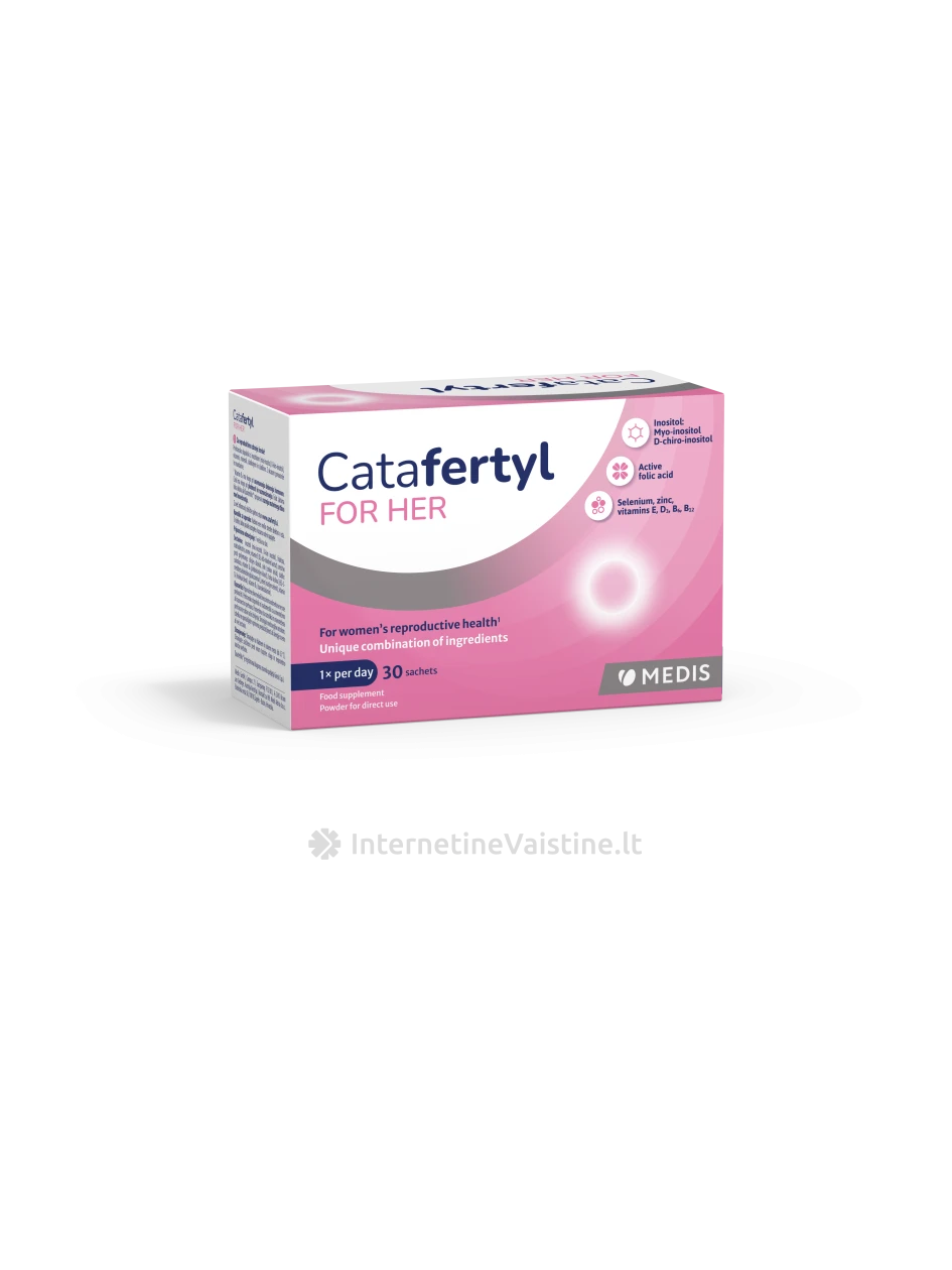 Catafertyl FOR HER, 30 pakelių | internetinevaistine.lt