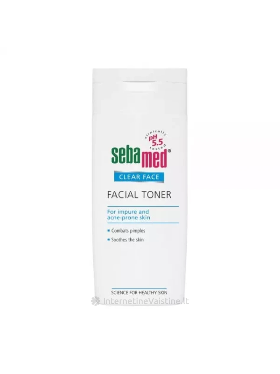 SEBAMED CLEAR FACE tonikas riebiai odai 200 ml | internetinevaistine.lt