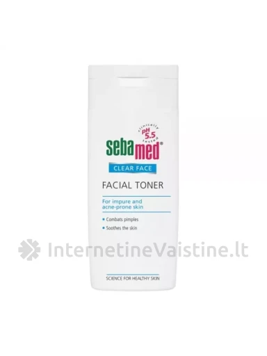 SEBAMED CLEAR FACE tonikas riebiai odai 200 ml | internetinevaistine.lt