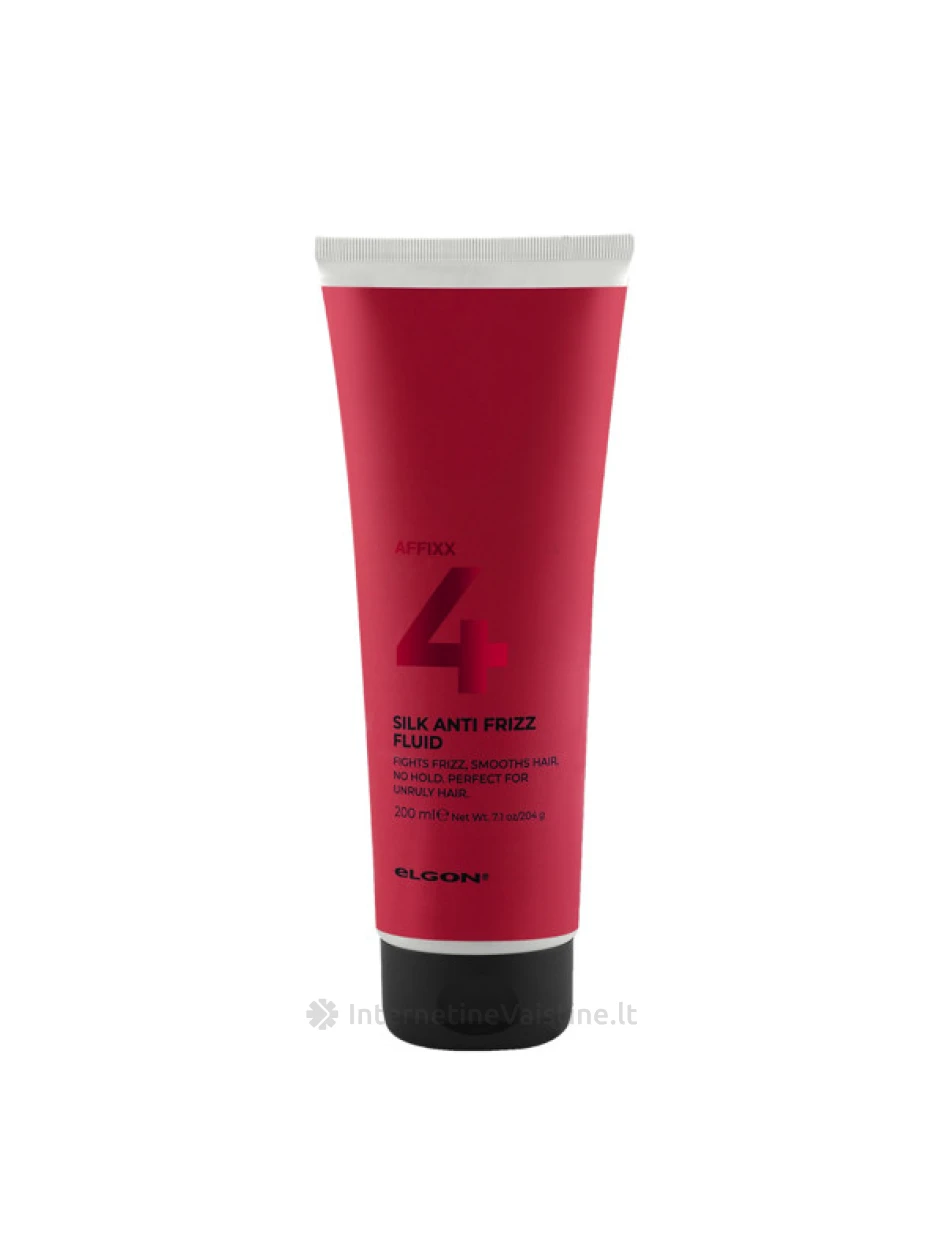 ELGON AFFIXX 4 SILK ANTI-FRIZZ FLUID plaukų formavimo kremas, 200 ml | internetinevaistine.lt