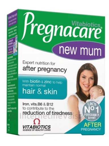 PREGNACARE NEW MUM, 56 tabletės, 56 vnt. | internetinevaistine.lt