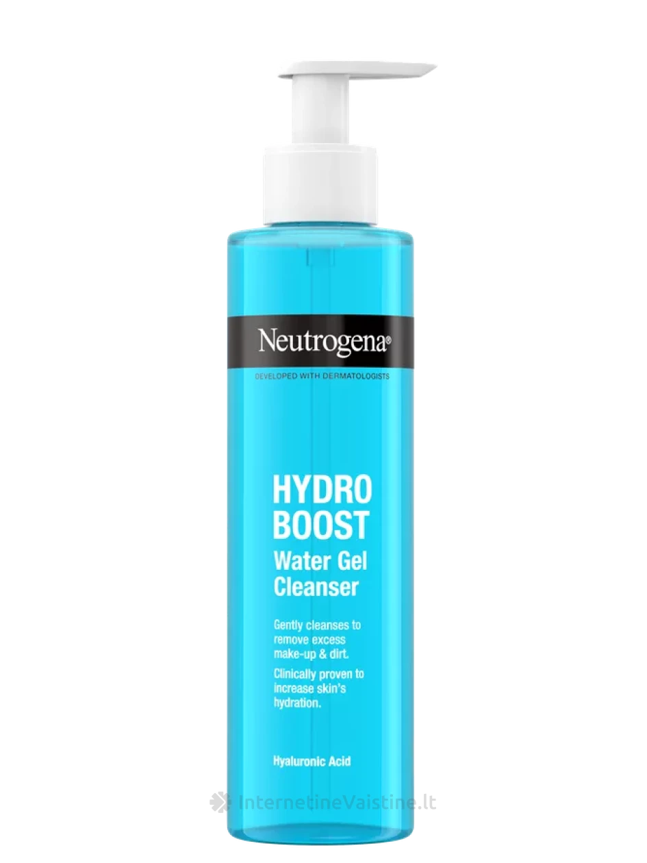 NEUTROGENA Hydro Boost valomasis gelis veidui, 200 ml, Vnt | internetinevaistine.lt