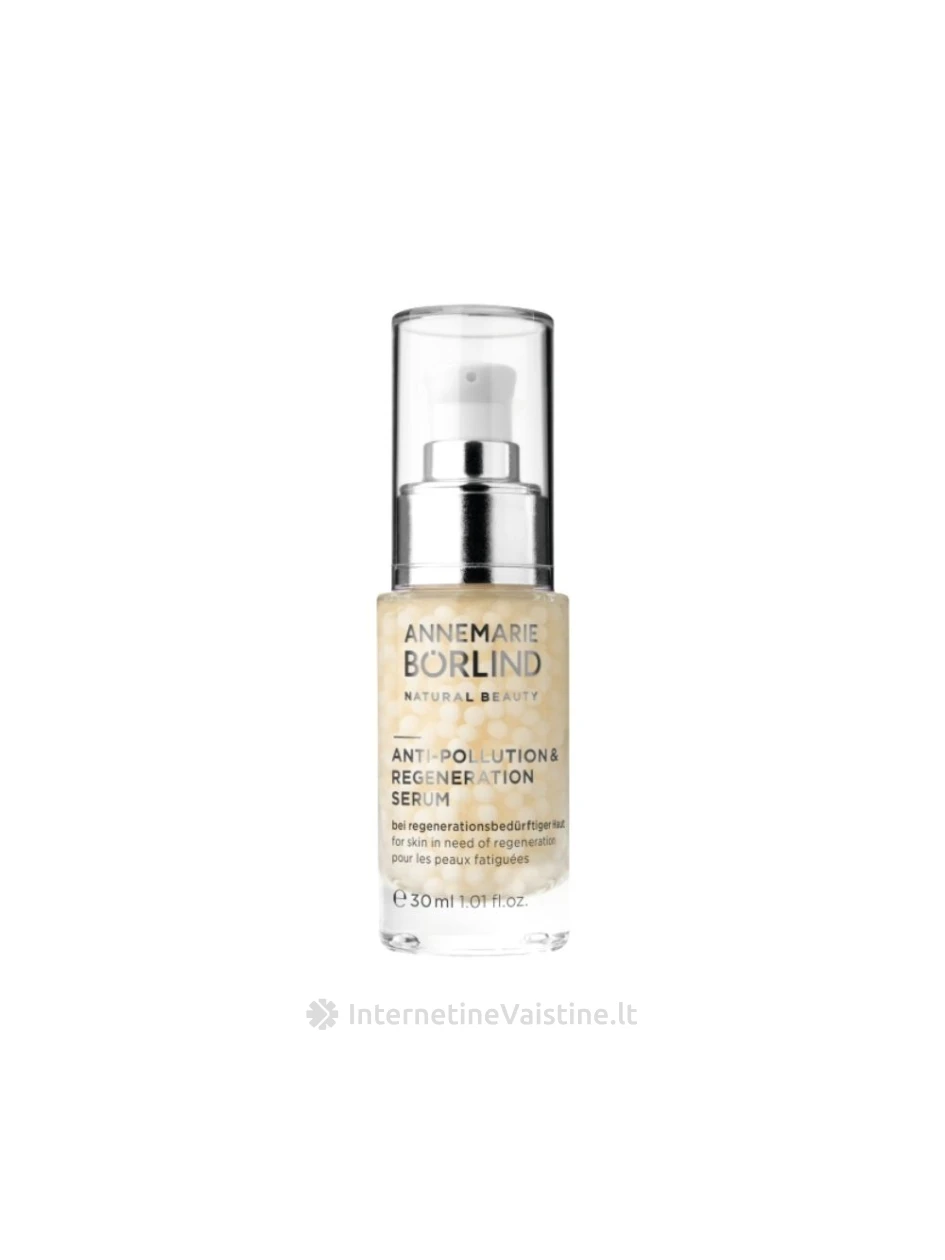 ANNEMARIE BORLIND Anti-Pollution & Regeneration serumas regener. odą, 30 ml, Vnt | internetinevaistine.lt
