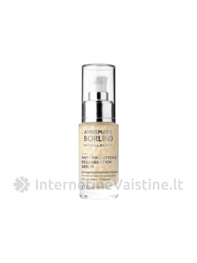 ANNEMARIE BORLIND Anti-Pollution & Regeneration serumas regener. odą, 30 ml, Vnt | internetinevaistine.lt