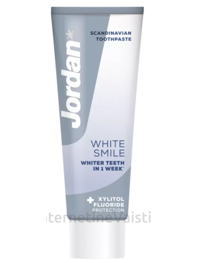 JORDAN White Smile dantų pasta, 75 ml, Vnt | internetinevaistine.lt