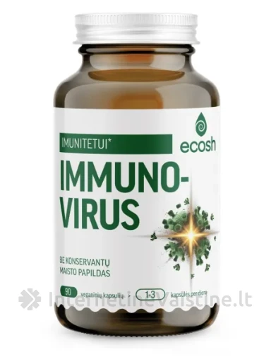 ECOSH Virutus/Immunovirus kaps. N90 | internetinevaistine.lt