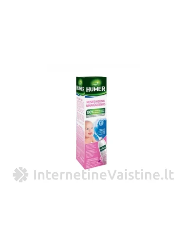 HUMER užsikimšusiai nosiai kūd. ir vaik. nuo 3mėn., 50 ml | internetinevaistine.lt
