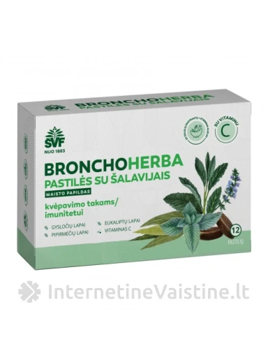 BRONCHOS PAST. SU ŠALAVIJAIS N12 | internetinevaistine.lt