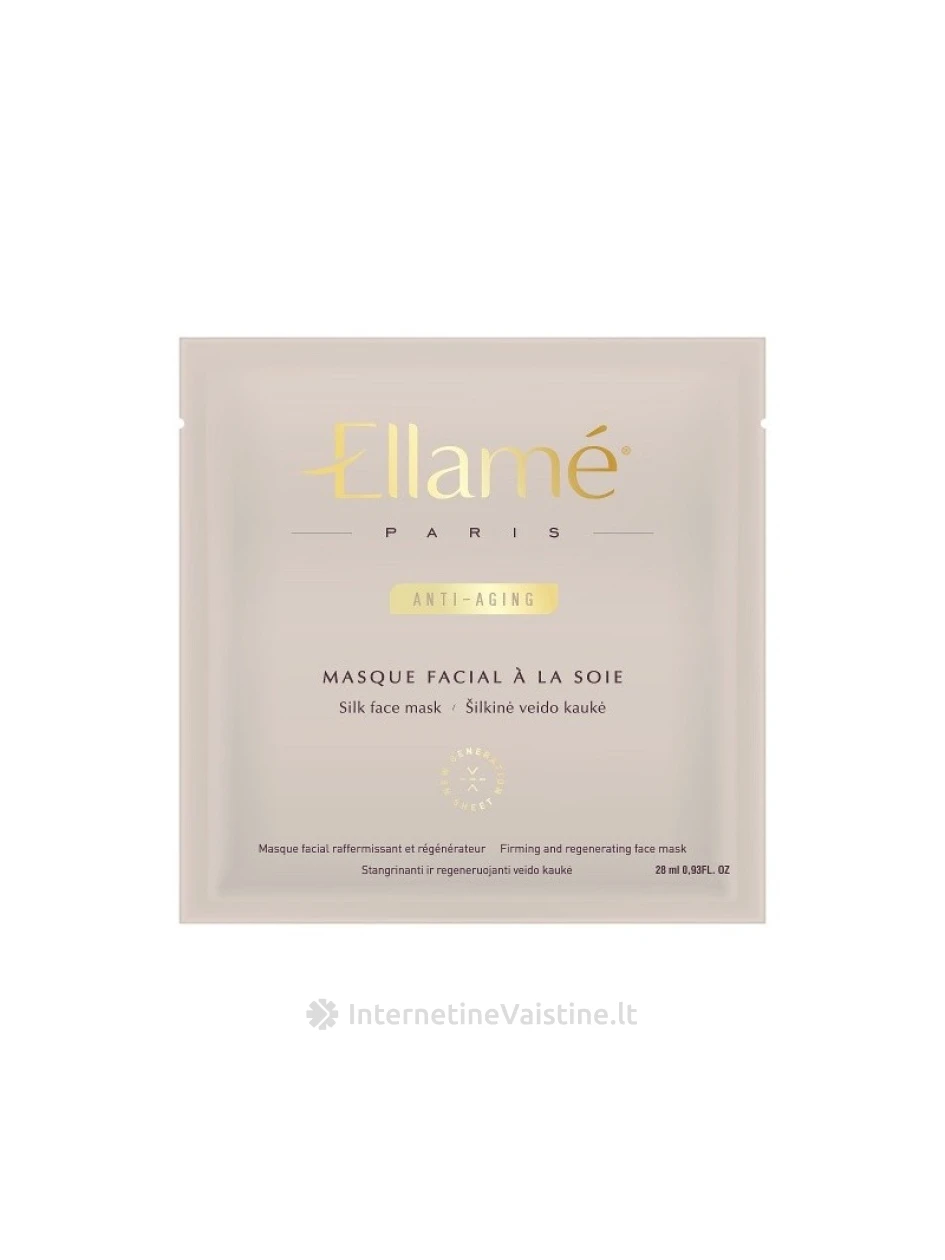 ELLAME Anti Aging kaukė drėk. veidui 30ml N1 | internetinevaistine.lt