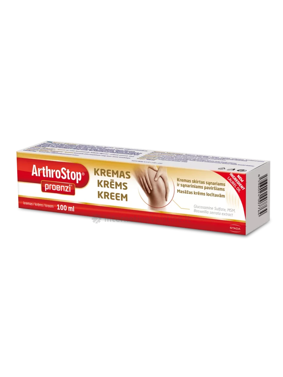 PROENZI Arthrostop kremas, 100 ml, Vnt | internetinevaistine.lt