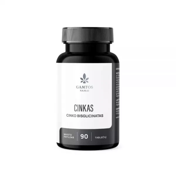 GAMTOS NAMAI maisto papildas CINKAS, 90 tab.