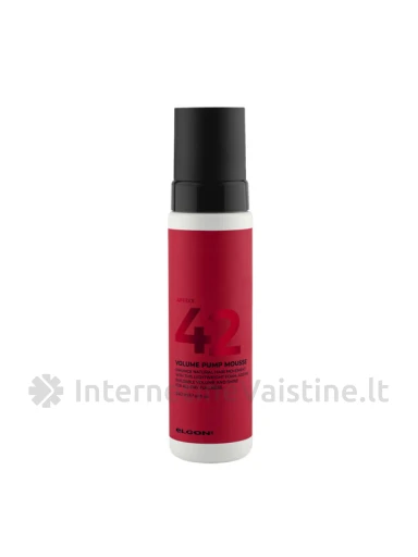 ELGON AFFIXX 42 VOLUME PUMP MOUSSE apimties suteikiančios putos plaukams, 240 ml | internetinevaistine.lt