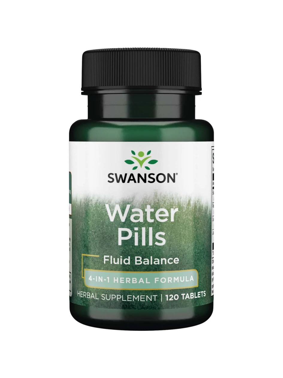 SWANSON, Water Pills, 120 tablečių, N1 | internetinevaistine.lt