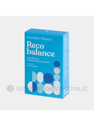 RECOBALANCE milteliai geriamajam tirpalui, 8 paketėliai | internetinevaistine.lt