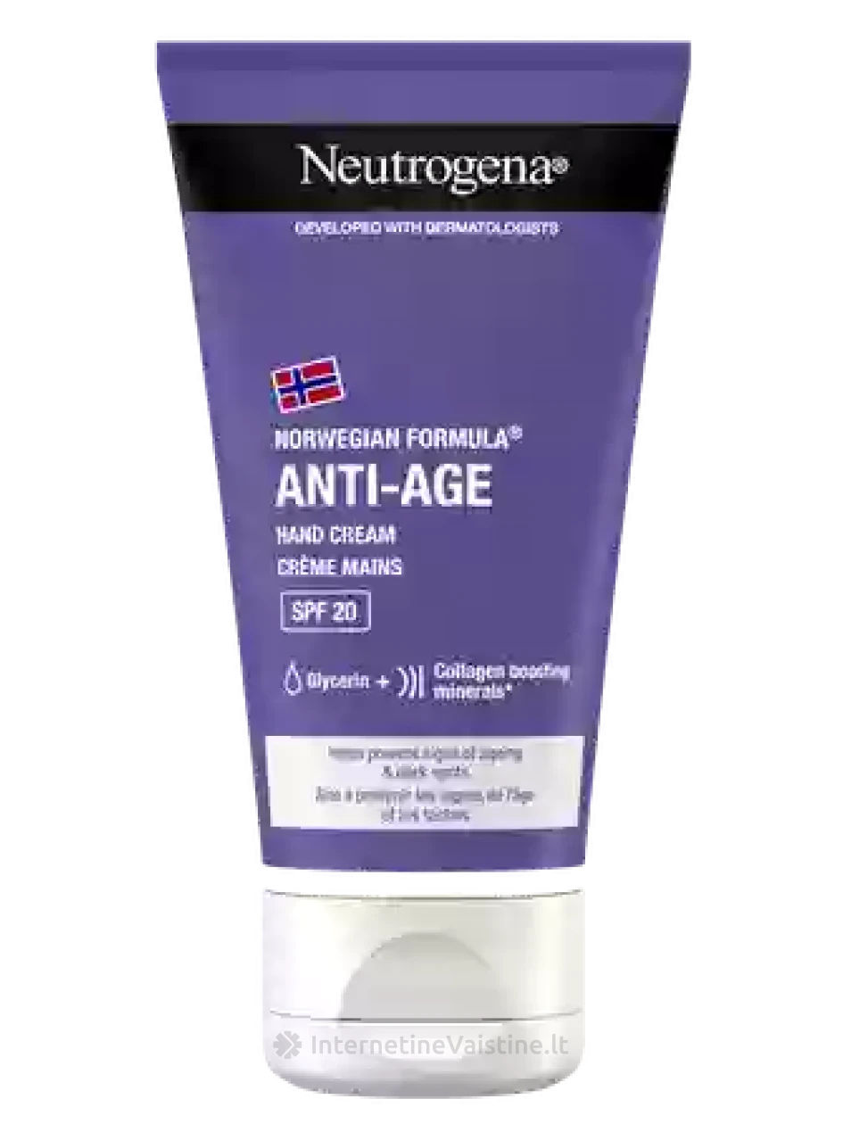 NEUTROGENA kremas rankoms Anti-Age jaunin, 75 ml, Vnt | internetinevaistine.lt