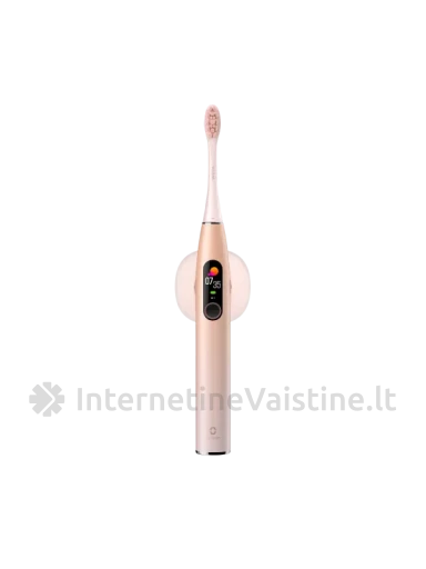 OCLEAN elektrinis dantų šepetėlis X PRO, rožinis, išmanusis N1, Vnt | internetinevaistine.lt