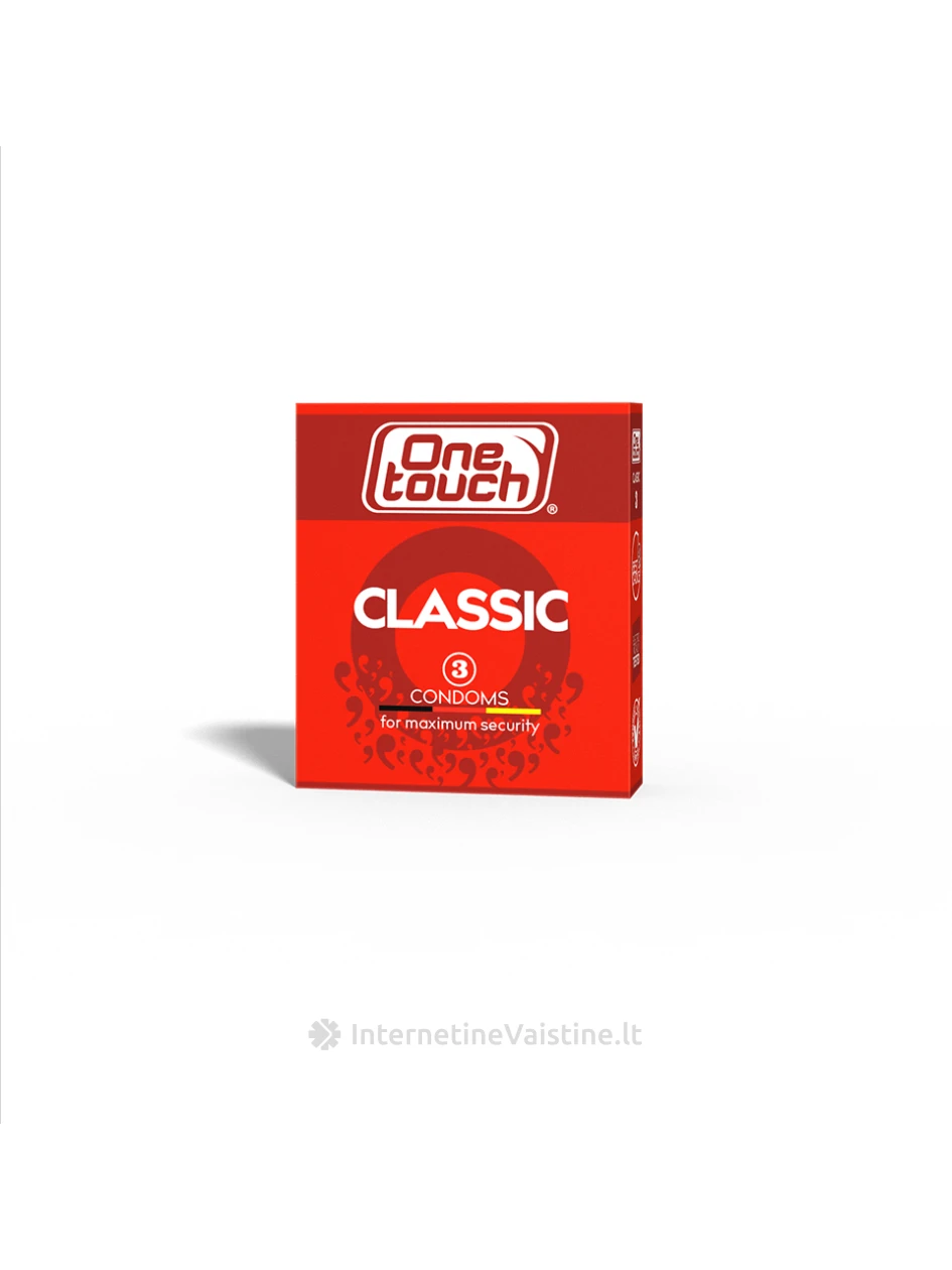 Prezervatyvai One Touch Classic 3vnt., 3 vnt. | internetinevaistine.lt