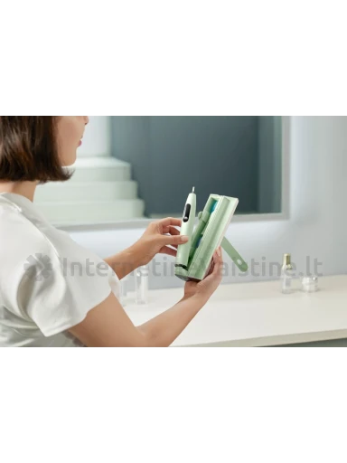 OCLEAN X Ultra Set Green elektrinio dantų šepetėlio rinkinys, N1 | internetinevaistine.lt