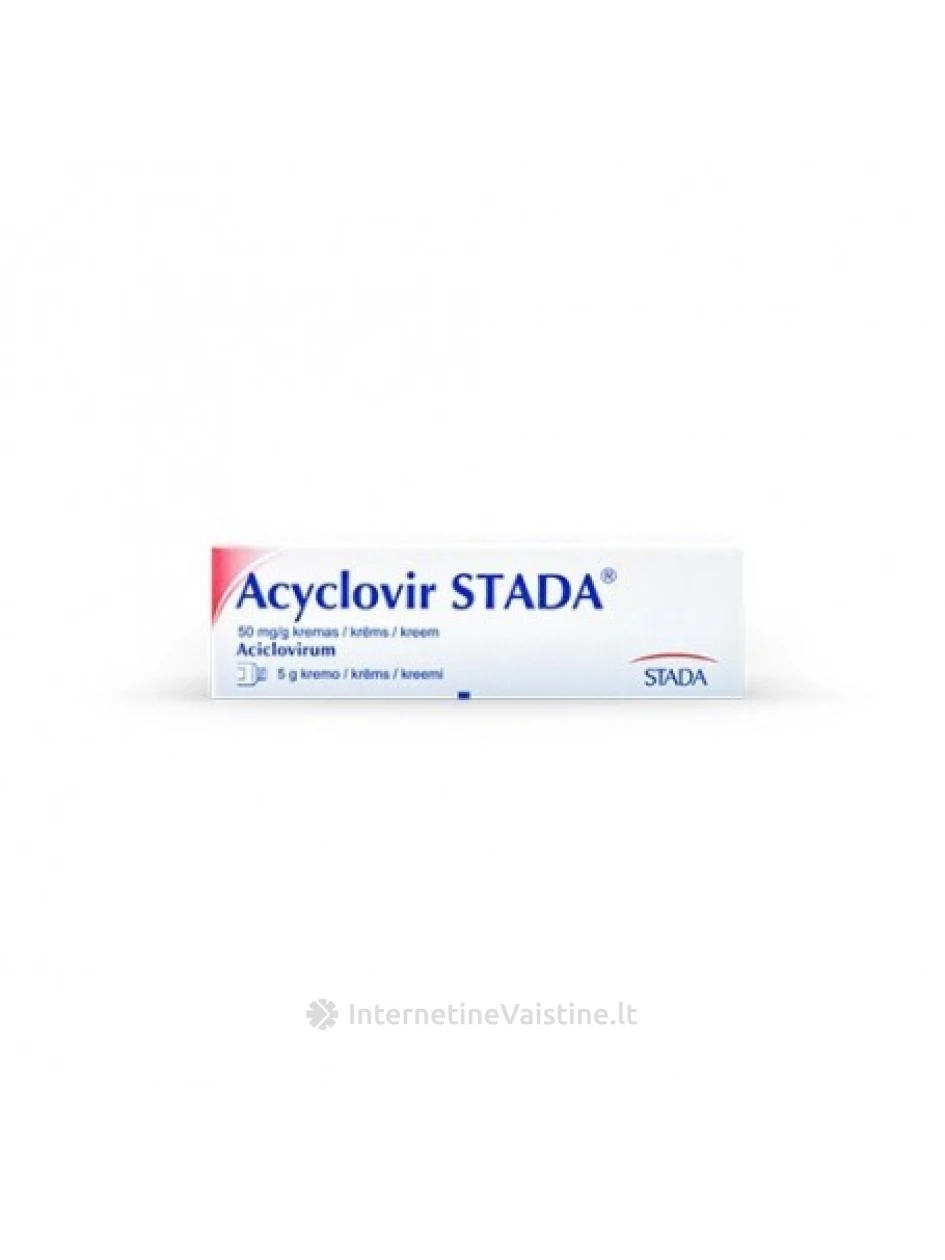 ACYCLOVIR STADA CREAM 5G | internetinevaistine.lt