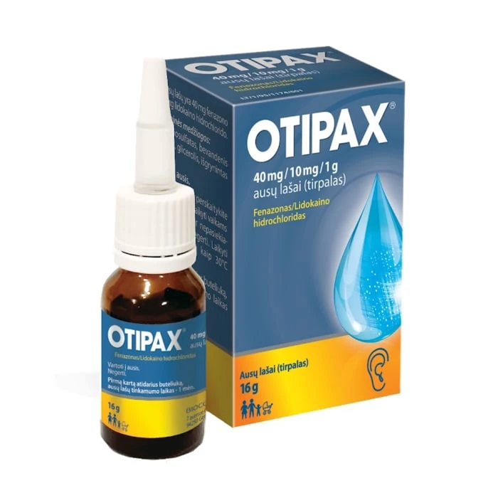OTIPAX OTIPAX, 15 ml, ausų lašai, tirpalas, N1