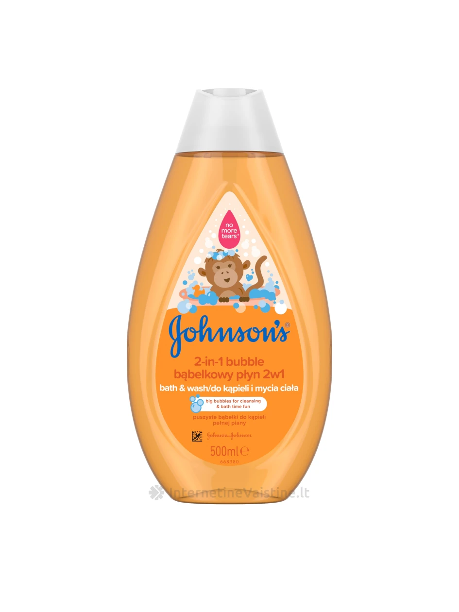 Vonelė ir prausiklis JOHNSON`S 2in1, 500 ml, Vnt | internetinevaistine.lt
