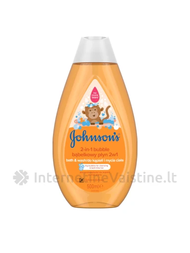 Vonelė ir prausiklis JOHNSON`S 2in1, 500 ml, Vnt | internetinevaistine.lt