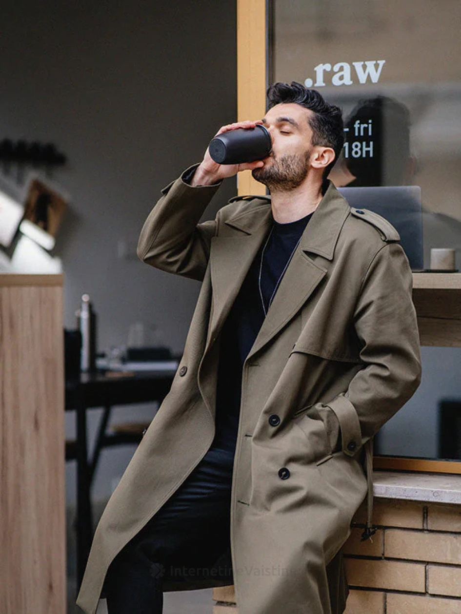 EQUA Termo puodelis Black, 300 ml | internetinevaistine.lt