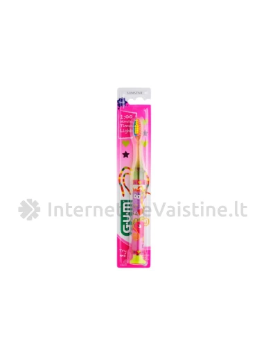 G.U.M. dantų šep. šviečiantis nuo 7-9 m., JUNIOR, 1 vnt., N1 | internetinevaistine.lt