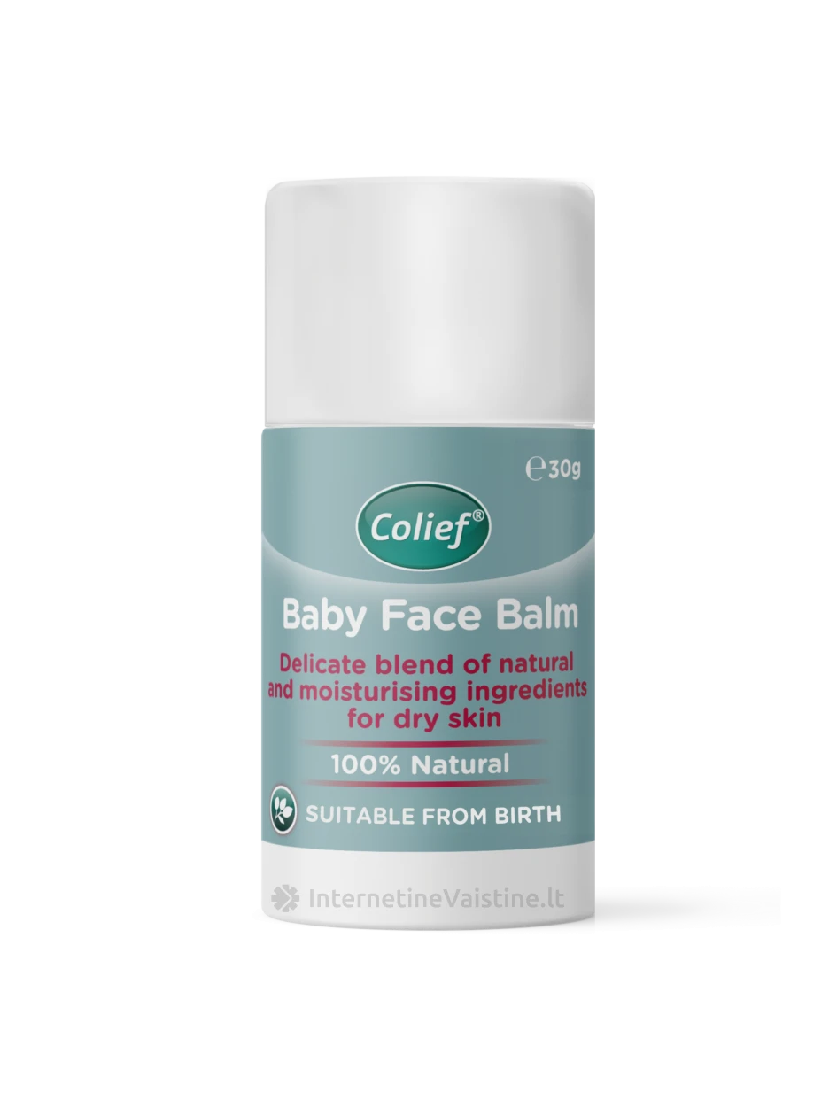 Colief BABY FACE BALM veido tepalas kūdikiams, 30g, 30 g | internetinevaistine.lt