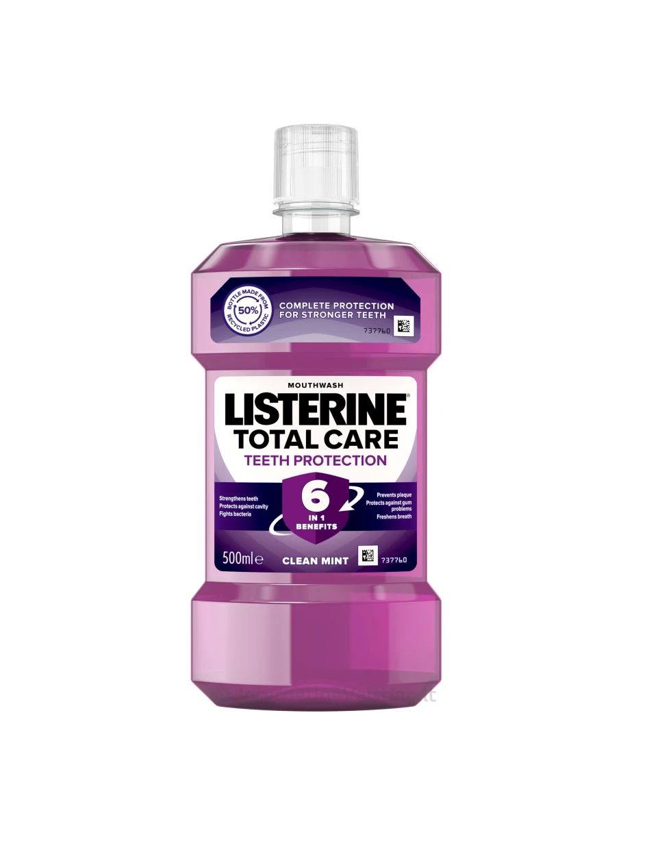 LISTERINE Total Care burnos skalavimo skystis, 500 ml, 500ml | internetinevaistine.lt