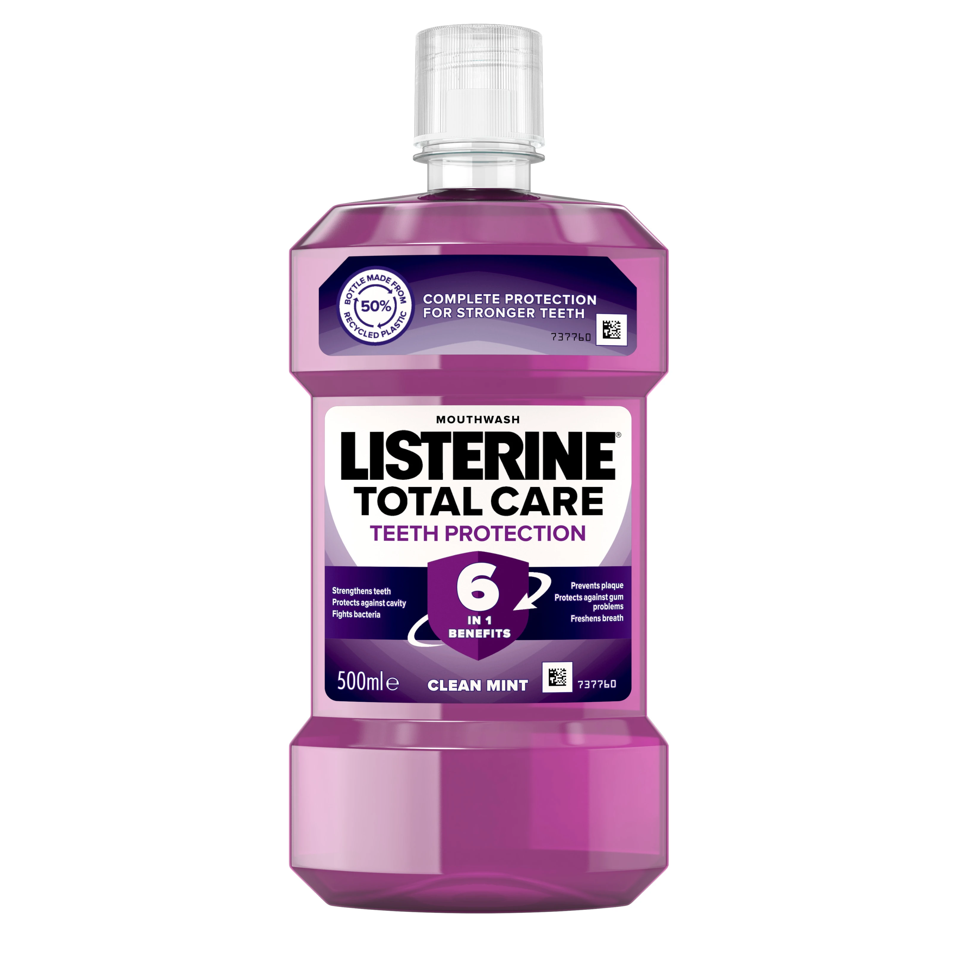 LISTERINE Total Care burnos skalavimo skystis, 500 ml, 500ml
