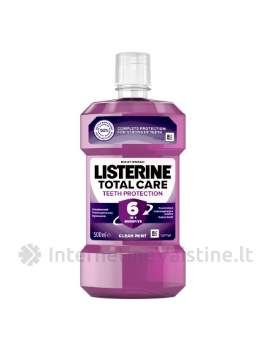LISTERINE Total Care burnos skalavimo skystis, 500 ml, 500ml | internetinevaistine.lt