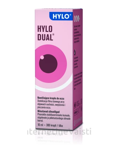 Hylo Dual akių lašai, 10 ml, 10 ml | internetinevaistine.lt