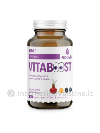 ECOSH Kids Vitaboos kaps. N90 | internetinevaistine.lt