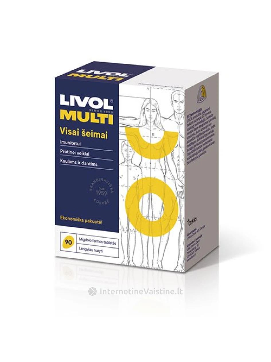 LIVOL MULTI TOTAL Family tab. N90 | internetinevaistine.lt