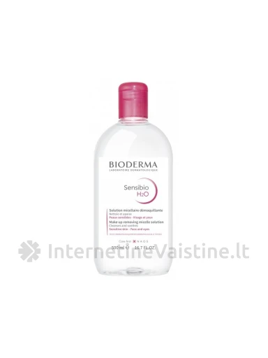 SENSIBIO H2O vanduo valom. j/odai, 500 ml, N1 | internetinevaistine.lt